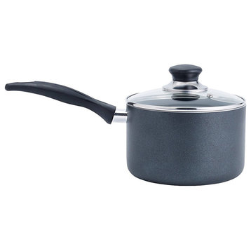 Non Stick Handy Pot Sauce Pan With Glass Lid, 3-Quart, Dishwasher Safe