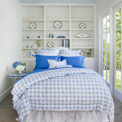 Royal Sapphire & White - Bedding