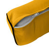 Contrast Pipe Trim Medium 24x6 Bolster Pillow Cushion Insert Slip Cover AD108
