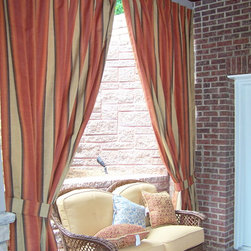 Drapery panels - Outdoor Fabric