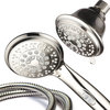 42-Setting 3-Way Showerhead/Hand Shower Combo with Pause Switch (Brushed Nickel)