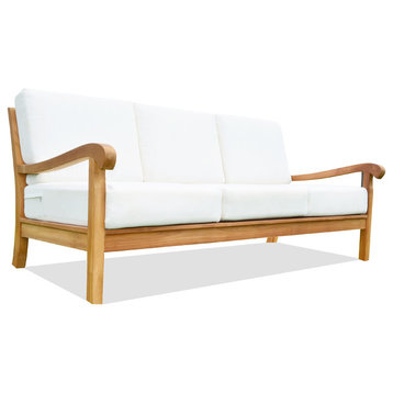 Nain Large Lounge Sofa With Frequency Ash Sunbrella Fabric Cushion