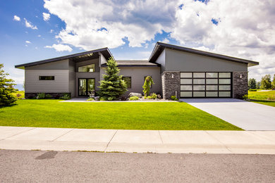 Minimalist exterior home photo in Other