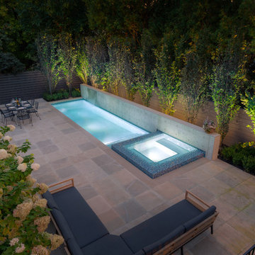 A "Quick Dip" - Custom Concrete Pool & Spa