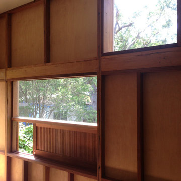 Recycled hardwood
