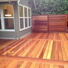 Decking and yard