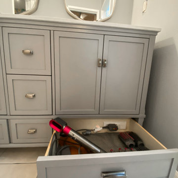 Powered Vanity Style Drawer