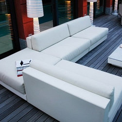 One Outdoor Sofa Table by Serralunga - Outdoor Sofas