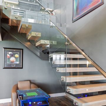 A Custom Contemporary One Story Home In Madeira, Ohio