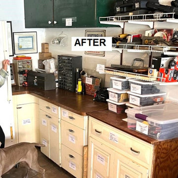 Garage Organizing and Donating