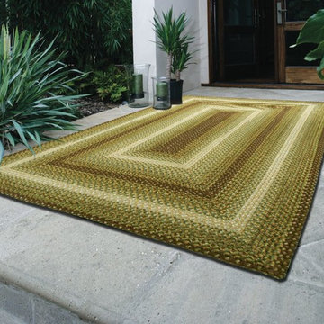 Homespice Decor Braided Rugs: Indoor/Outdoor, Stain Proof