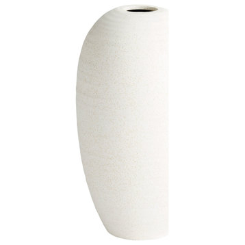 Perennial Vase, White, 7.5"