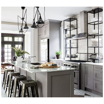 Grey Kitchen Cabinets