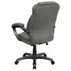 Flash Furniture Microfiber Office Chair, Gray, GO-725-GY-GG