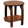 Shooter's Barrel Stave End Table / Cherry
