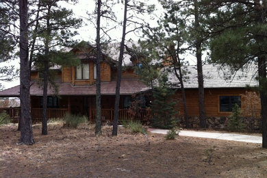 Example of a classic exterior home design in Denver
