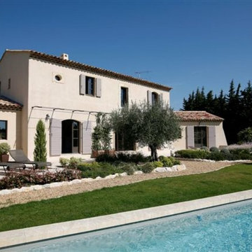 Construction d'une maison dans les alpilles