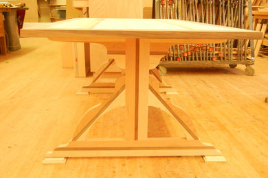 Butcher Block Style Dining Room Table Units