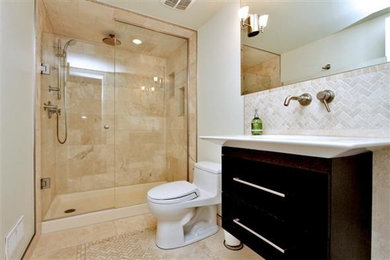 Bathroom - contemporary bathroom idea in Toronto