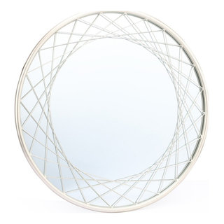 Uttermost® Droplet Black Circle Mirror, Fischer Furniture