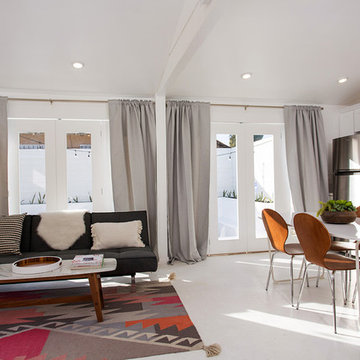 Garage converted into a studio in Los Angeles