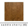 Copeland Moduluxe 35" 2 Drawers Over 4 Door Dresser, Saddle Cherry