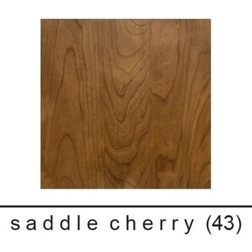 Copeland Moduluxe 35" 24" Shelf Nightstand To Match Plinth Bed, Saddle Cherry