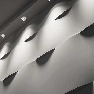 3D Decorative wall panel - model 13 - Flutter