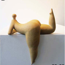 Ceramic Nude sculpture for table or fireplace - Products