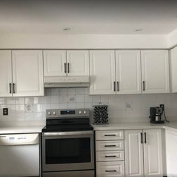 Profile G Cabinets in Semi Gloss White - Kitchen Cabinetry
