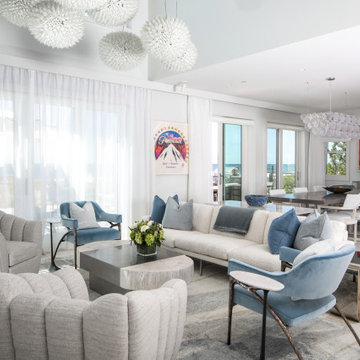 Oceanfront Oasis: Living Room