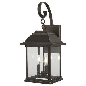 Minka Lavery Mariner's Pointe 4-Light Outdoor Wall Mount, Oil Rubbed Bronze