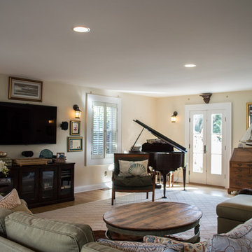 Spring Home Living Room Addition