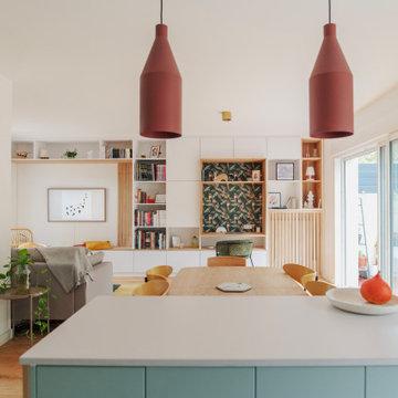 Rénovation Pièce de vie ouverte