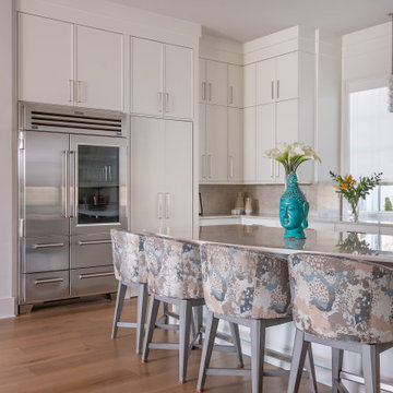 Raleigh NC Interior Design — Contemporary Whole-Home in Warm Neutrals