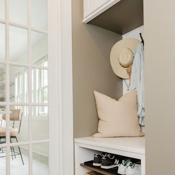 Century Farmhouse Revival Entry & Half Bath