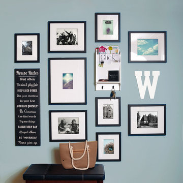 Family gallery wall