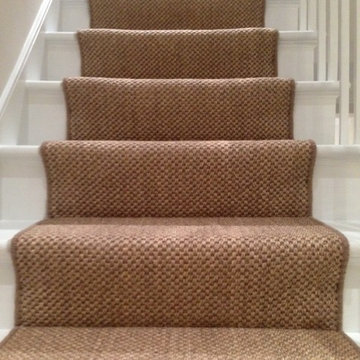 Sisal Carpet Installed to Stairs, Hallway & Landings