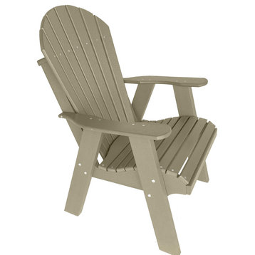 Phat Tommy Fire Pit Chair - Poly Adirondack Chair, Outdoor Patio Chair, Weather