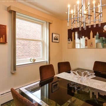 Pretty Dining Room with New Double Hung Window - Renewal by Andersen Brooklyn
