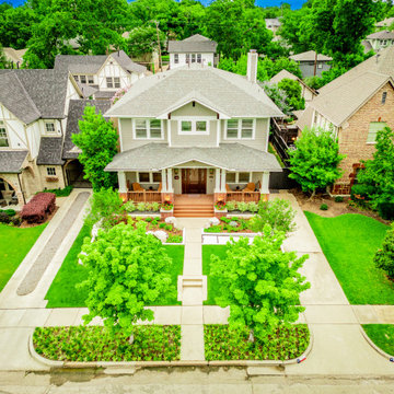 Modern Craftsman Curb Appeal | A Dallas Design+Build Transformation