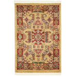 Unique Loom - Unique Loom Beige Narseh Sahand 2' 2 x 3' 0 Area Rug - Our Sahand Collection brings the authentic feel of Persia into your home. Not only are these rugs unique, they can also be used in a variety of decorative ways. This collection graciously blends Persian and European designs with today's trends. The mixture of bright and subtle colors, along with the complexity of the vivacious patterns, will highlight any area in your house.