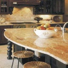 back splash & counter