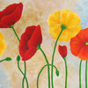 Marmont Hill, "Poppies" by Nicola Joyner Painting Print on Wrapped Canvas, 60x40