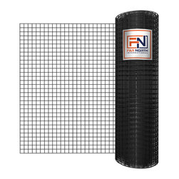 Far North International - Vinyl Coated Welded Wire "1.5x1.5" Mesh, 2'x50' - Home Fencing And Gates