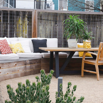 Seaside Outdoor Play & Living Backyard