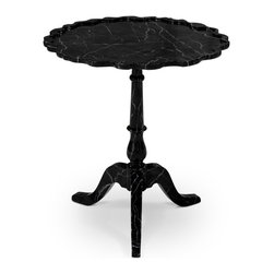 SHIELD FAUX-MARBLE Side Tables - Side Tables And End Tables