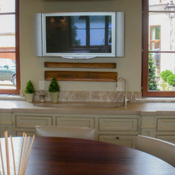 Limestone Countertops and Custom Sinks - Kitchen Countertops