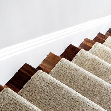 Conventional stair with flared bottom - Naples