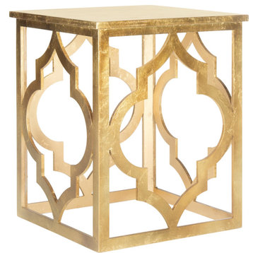 Milo End Table - Gold
